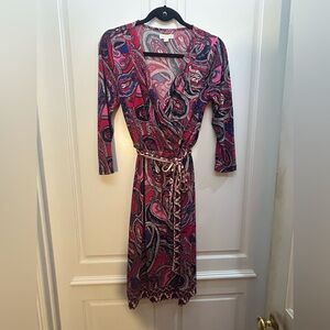 Charter Club Paisley Faux Dress - S